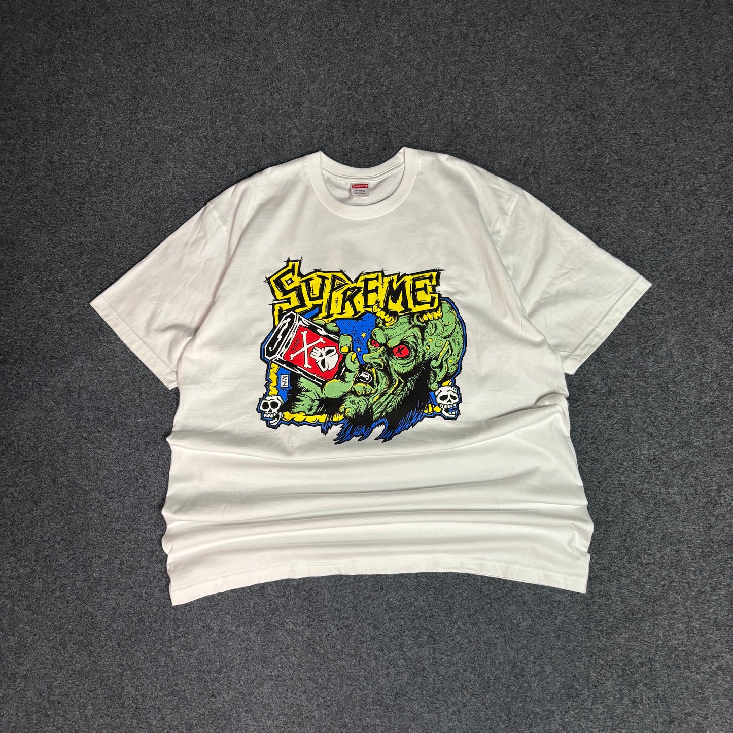 Supreme Rob zombie tee white