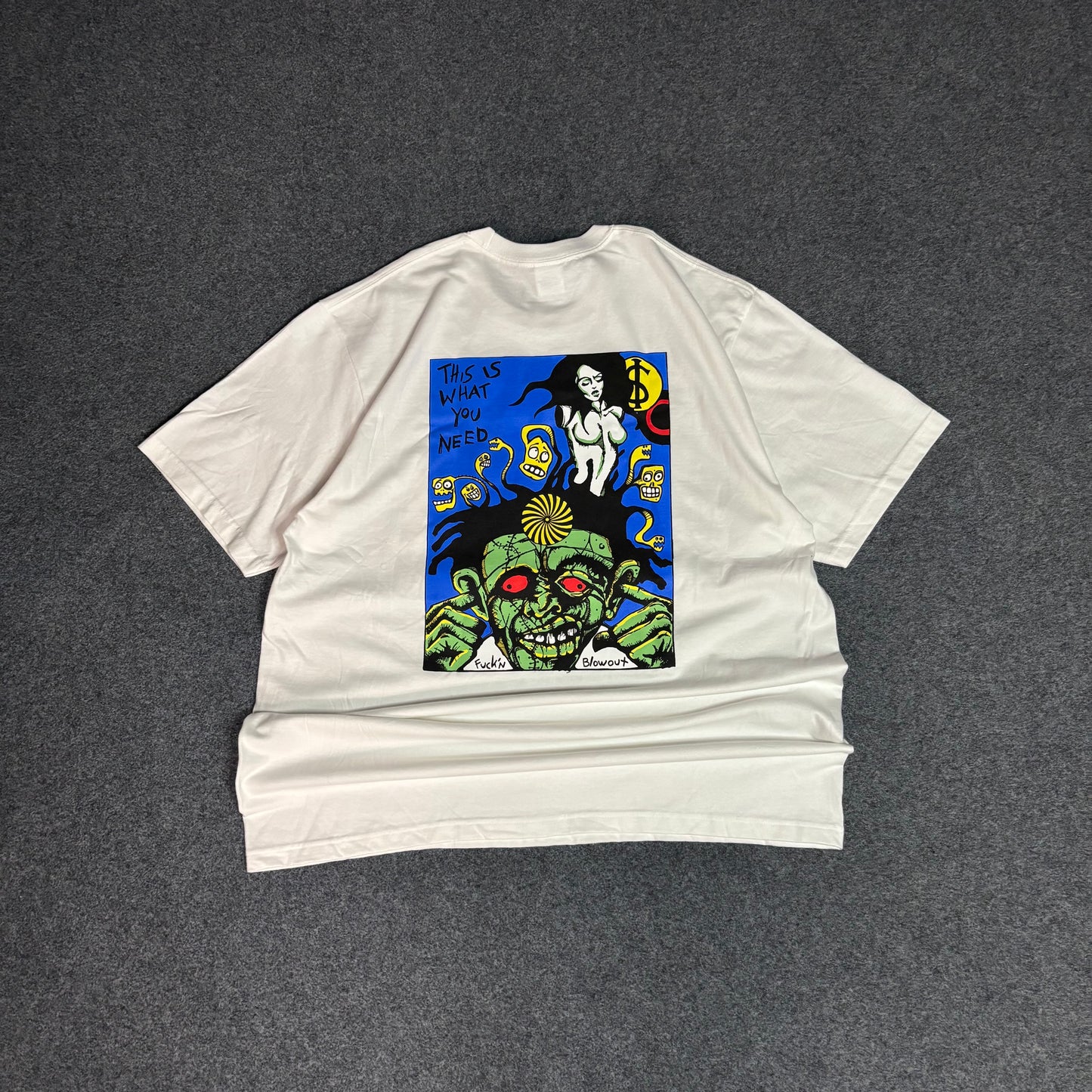 Supreme Rob zombie tee white