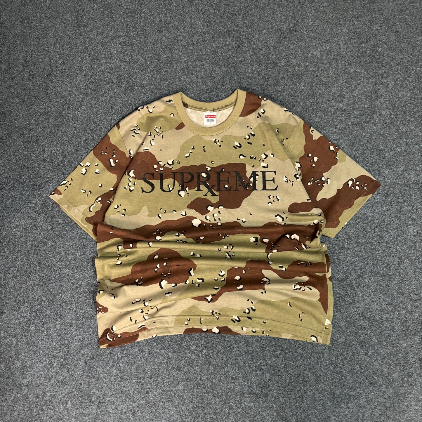 Supreme prescription RX desert camo tee