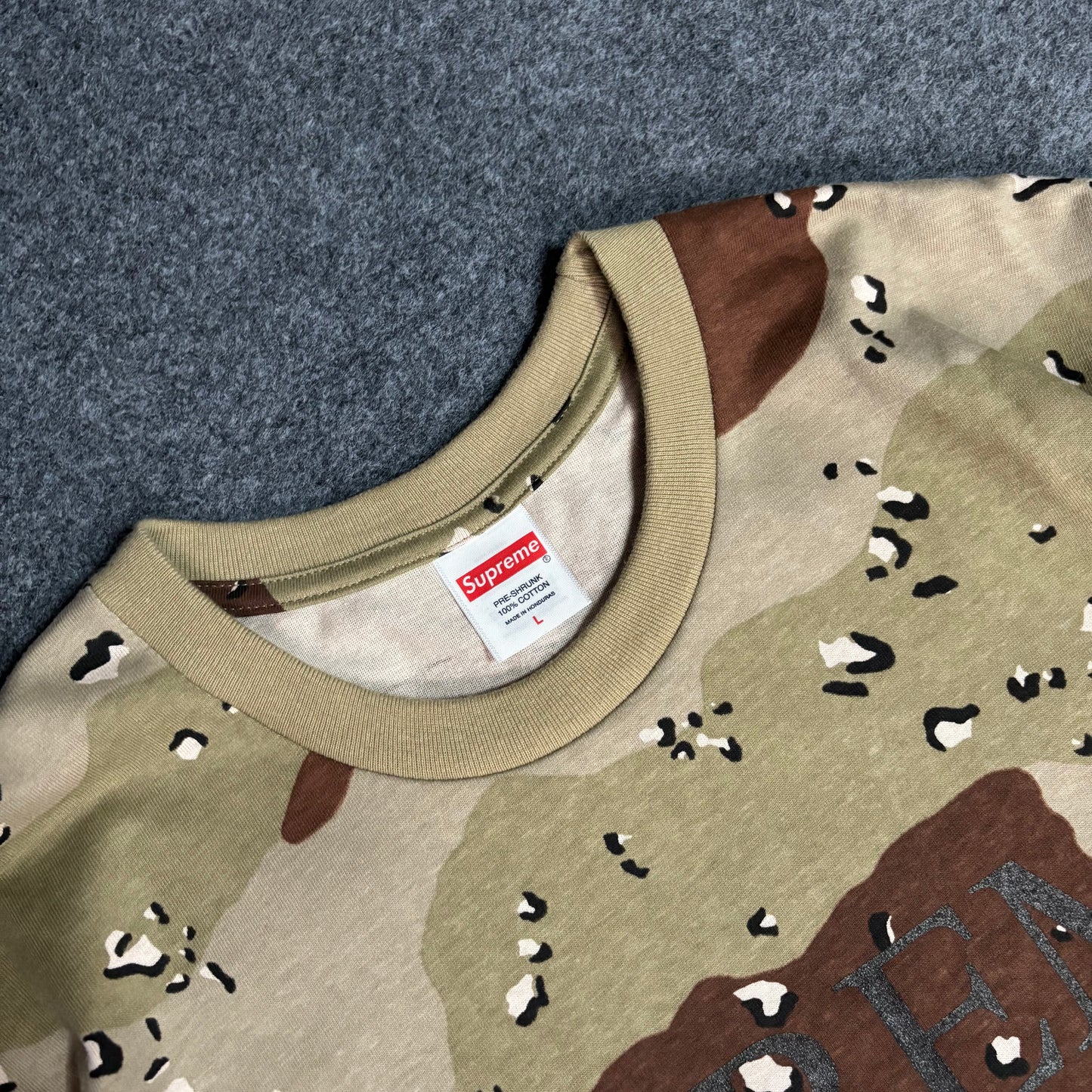 Supreme prescription RX desert camo tee