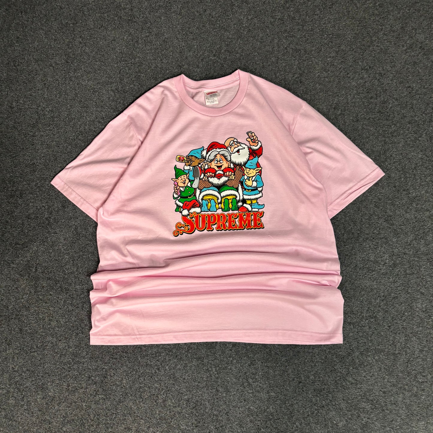 Supreme naughty tee pink