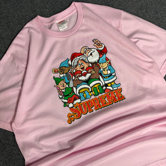 Supreme naughty tee pink