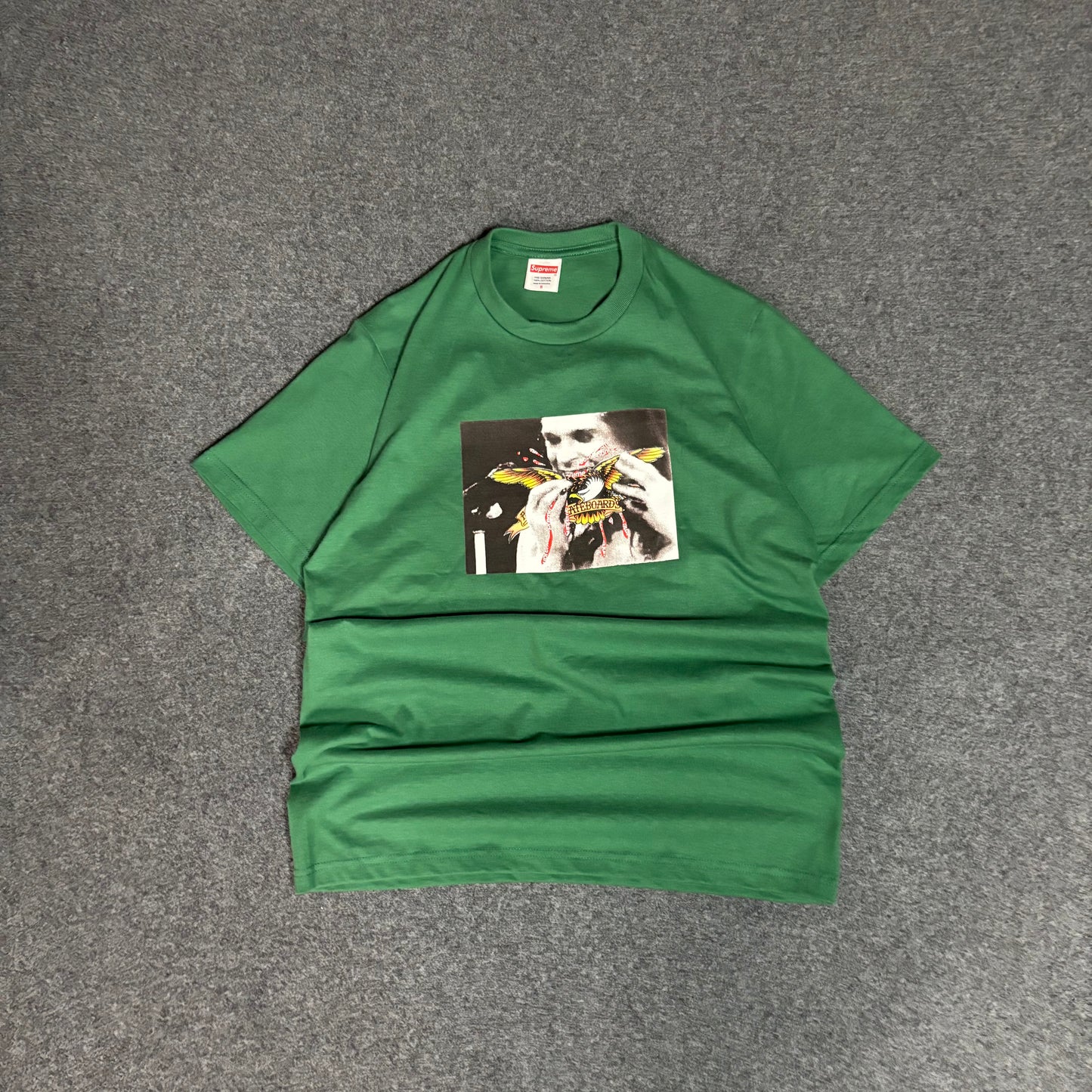 Supreme x Anti Hero Ozzy Osbourne tee green