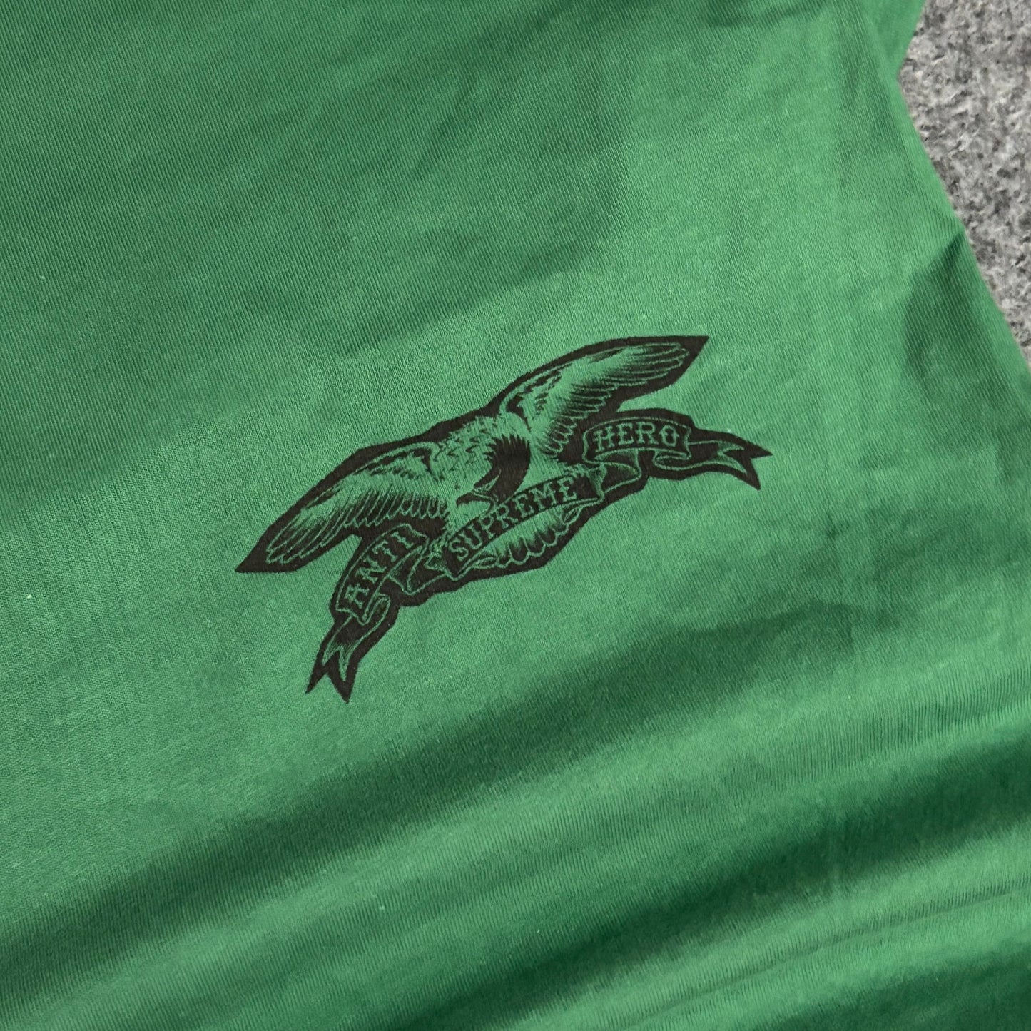 Supreme x Anti Hero Ozzy Osbourne tee green