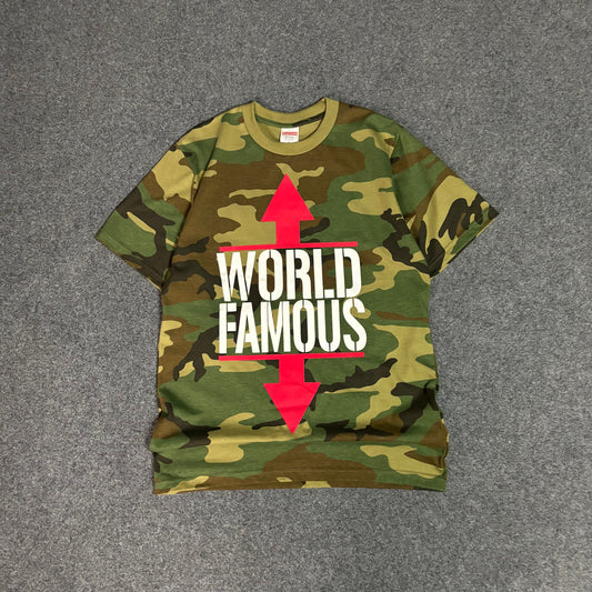 Supreme world famous woodland camo