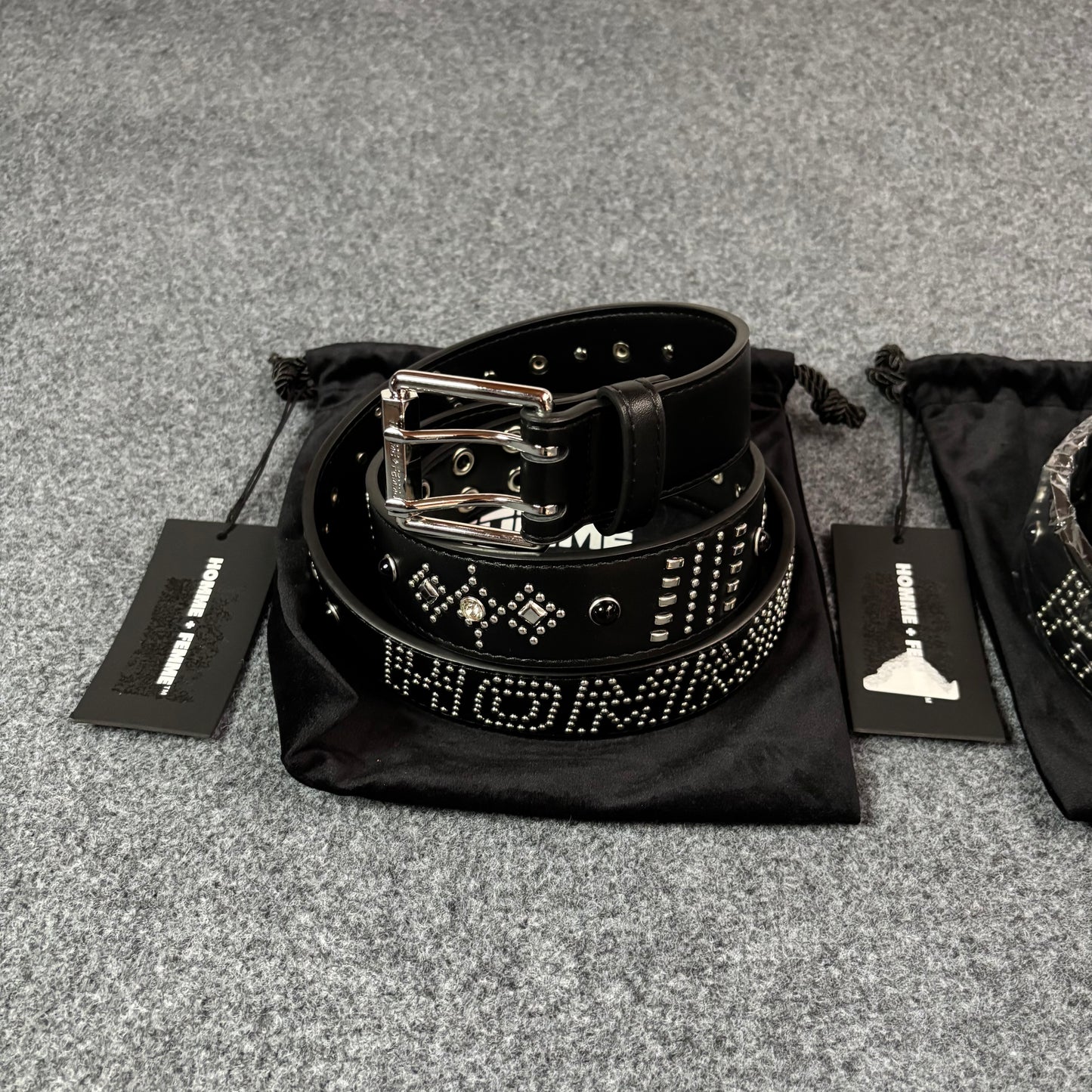 Homme Femme icon belt
