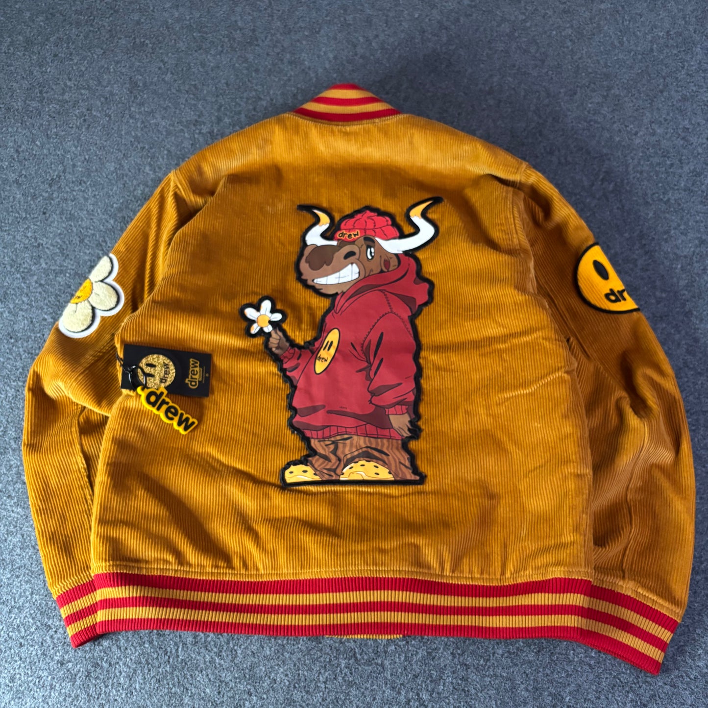Drew House ox corduroy varsity jacket